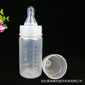 Biberons jetables en gros pour nouveau-nés, biberons de 100 ml