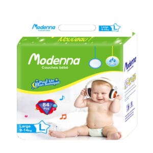 Modenna, paquet de 60 couches pour bébés