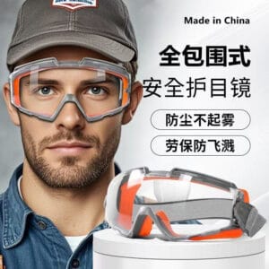 Lunettes de protection intégrales anti-poussière