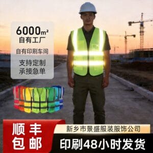 Gilets réfléchissants personnalisés