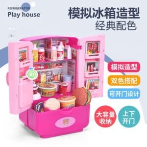 Réfrigérateur miniature à deux portes pour enfants