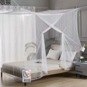 Moustiquaires domestiques, grands lits, larges lits ruraux traditionnels, moustiquaires bon marché pour chambres à louer, vente en gros transfrontalière.