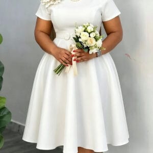 D636 Nouvelle robe d'été élégante et stylée à motif floral