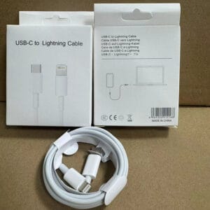 Câble de charge rapide PD 20 W pour Apple iPhone 13 et iPhone 14