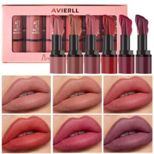 Nouveau rouge à lèvres mat et crayon à lèvres de style européen et américain transfrontalier, en stock, style anglais.
