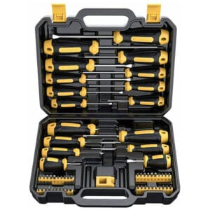 Ensemble de 57 tournevis plats
