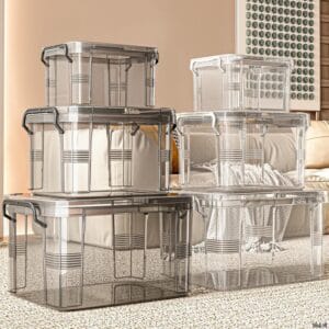 Boîtes de rangement pour organiser sur un bureau divers objets