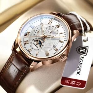 Montre homme transfrontalière