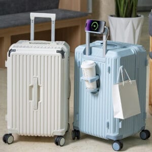 Valise de voyage à roulettes pivotantes