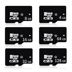 Cartes mémoire de 8 Go